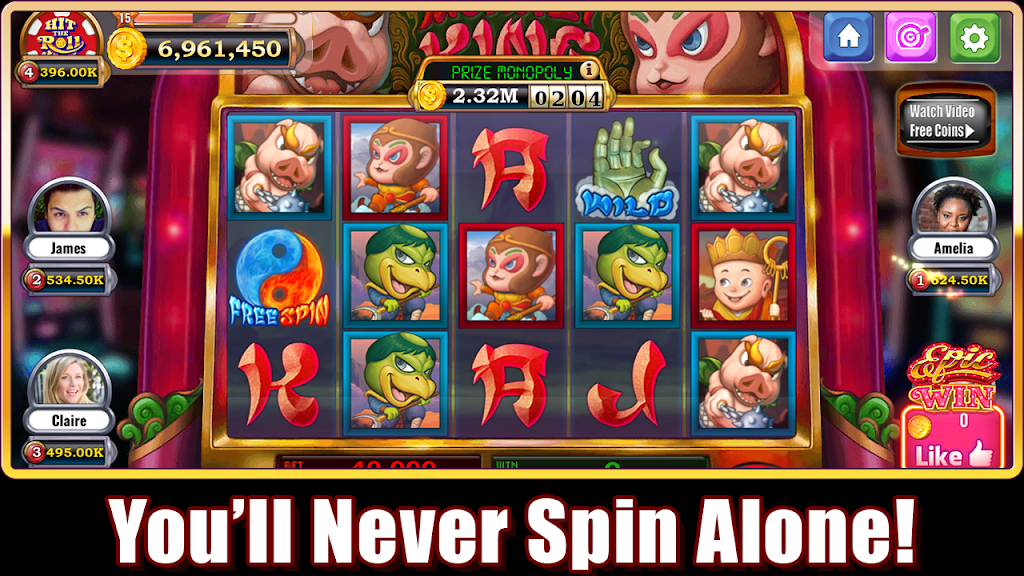 Social Vegas Slots - Real Free Slots स्क्रीनशॉट 3