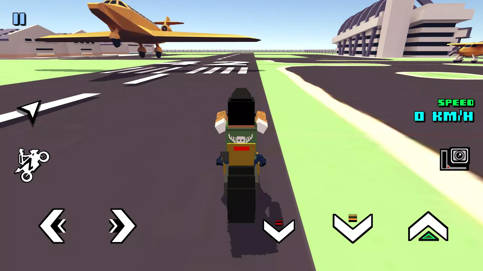 Blocky Moto Racing Скриншот 3