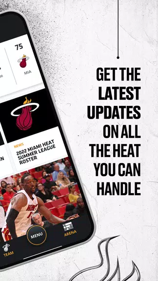 Miami HEAT Mobile स्क्रीनशॉट 1