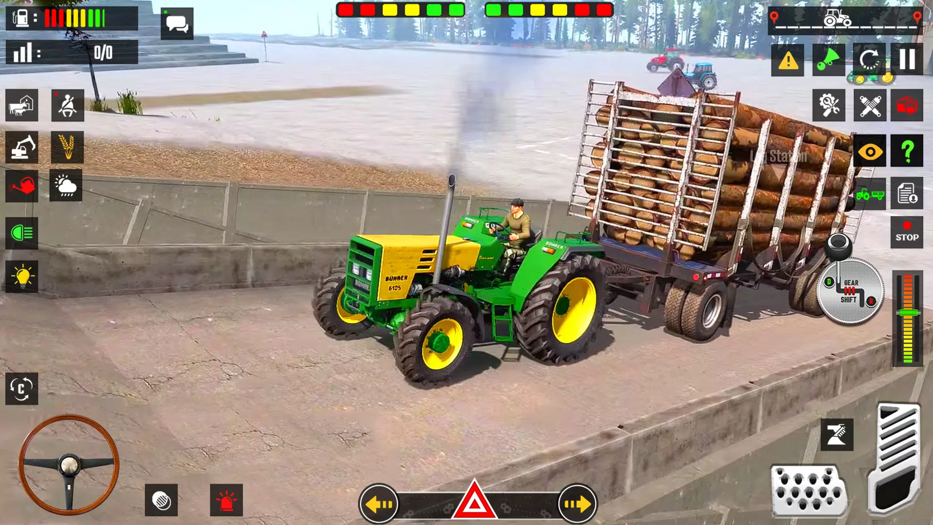 Farming Tractor Game 2023 3D Скриншот 2