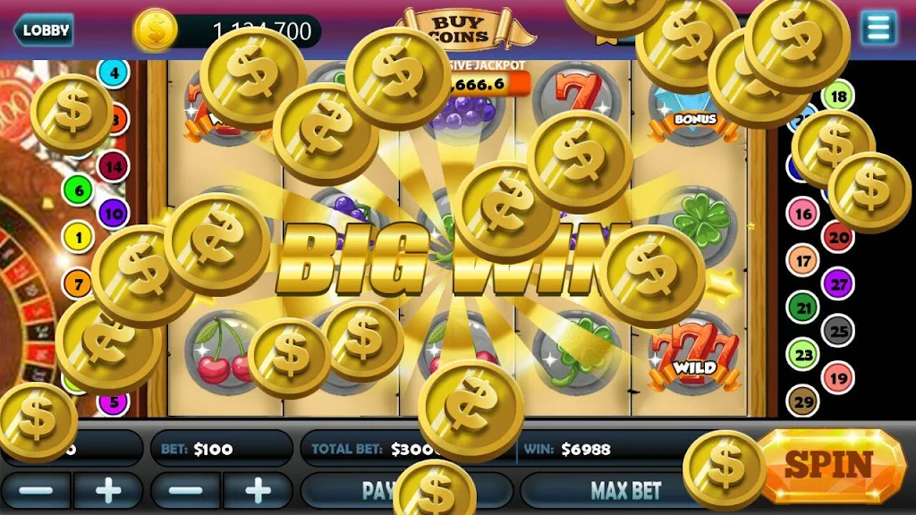 Lucky 777 Slots Vegas Скриншот 2