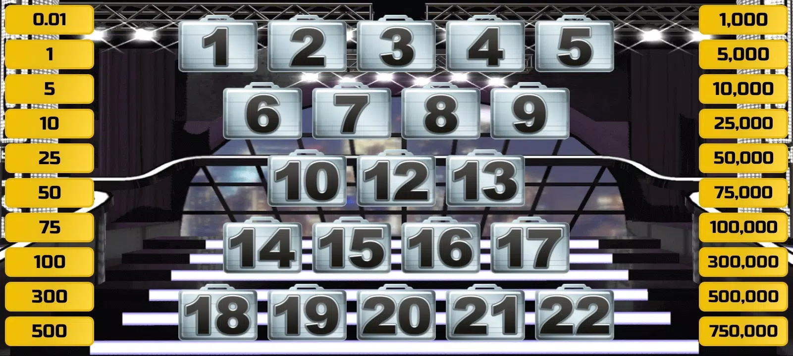 Deal Or No Deal! Captura de pantalla 2