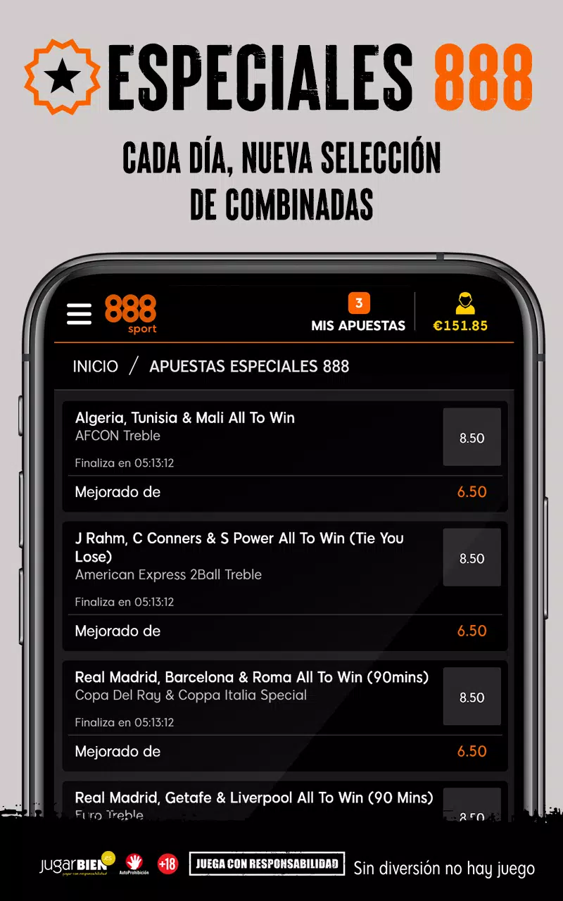 Schermata 888 Sport: Apuestas deportivas 2
