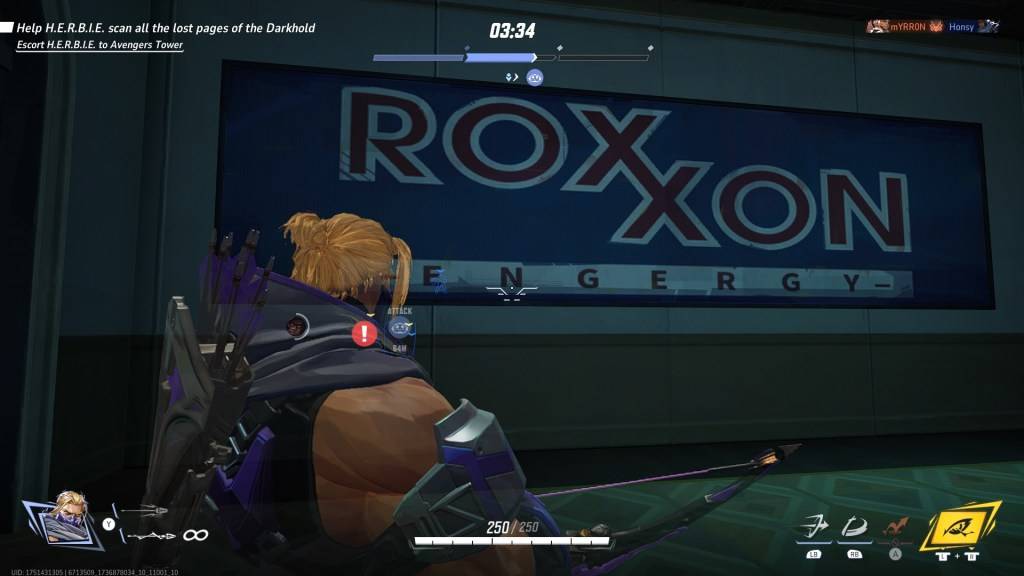 Quảng cáo năng lượng Roxxon ở Midtown.