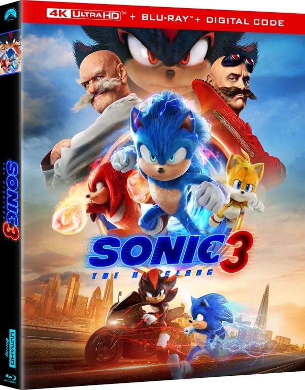 Sonic The Hedgehog 3 Bản phát hành vật lý
