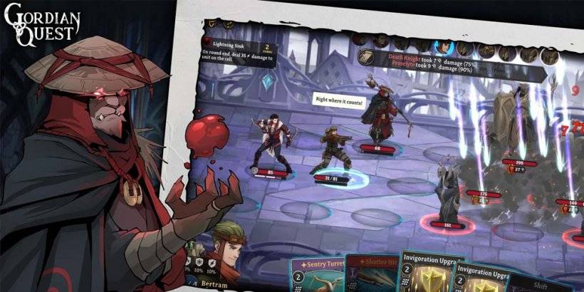 Gordian Quest 출시 : 현재 iOS, Android에서 Roguelite Deckbuilder