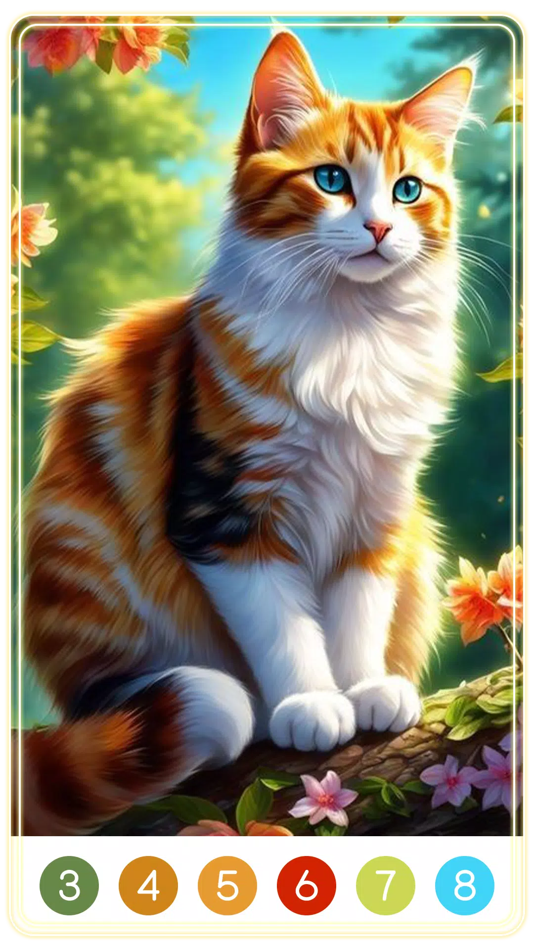 Cat Paint by Number 스크린샷 0