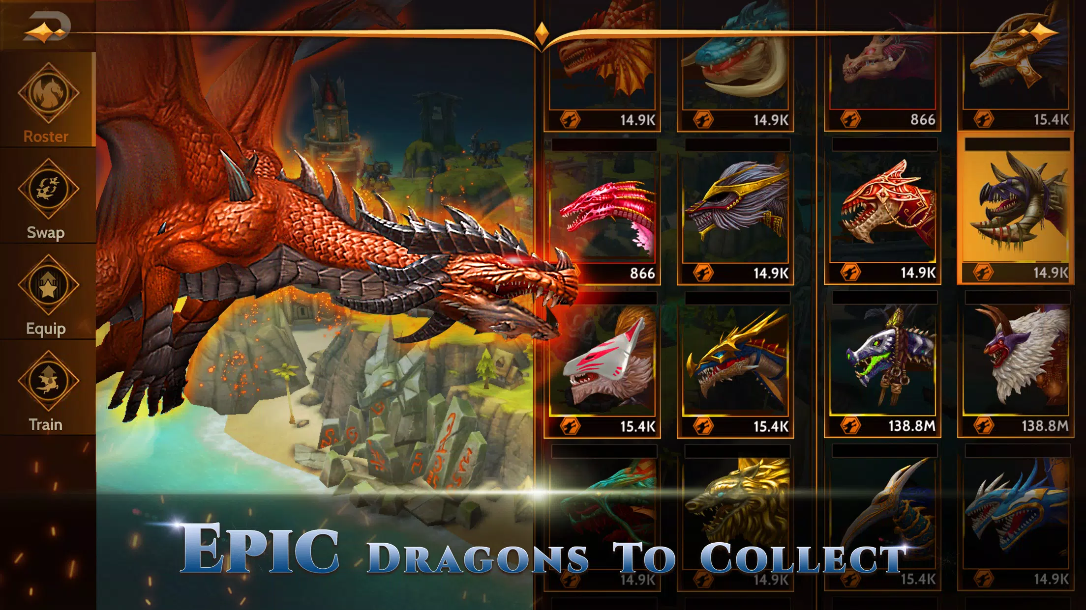 Schermata War Dragons 3