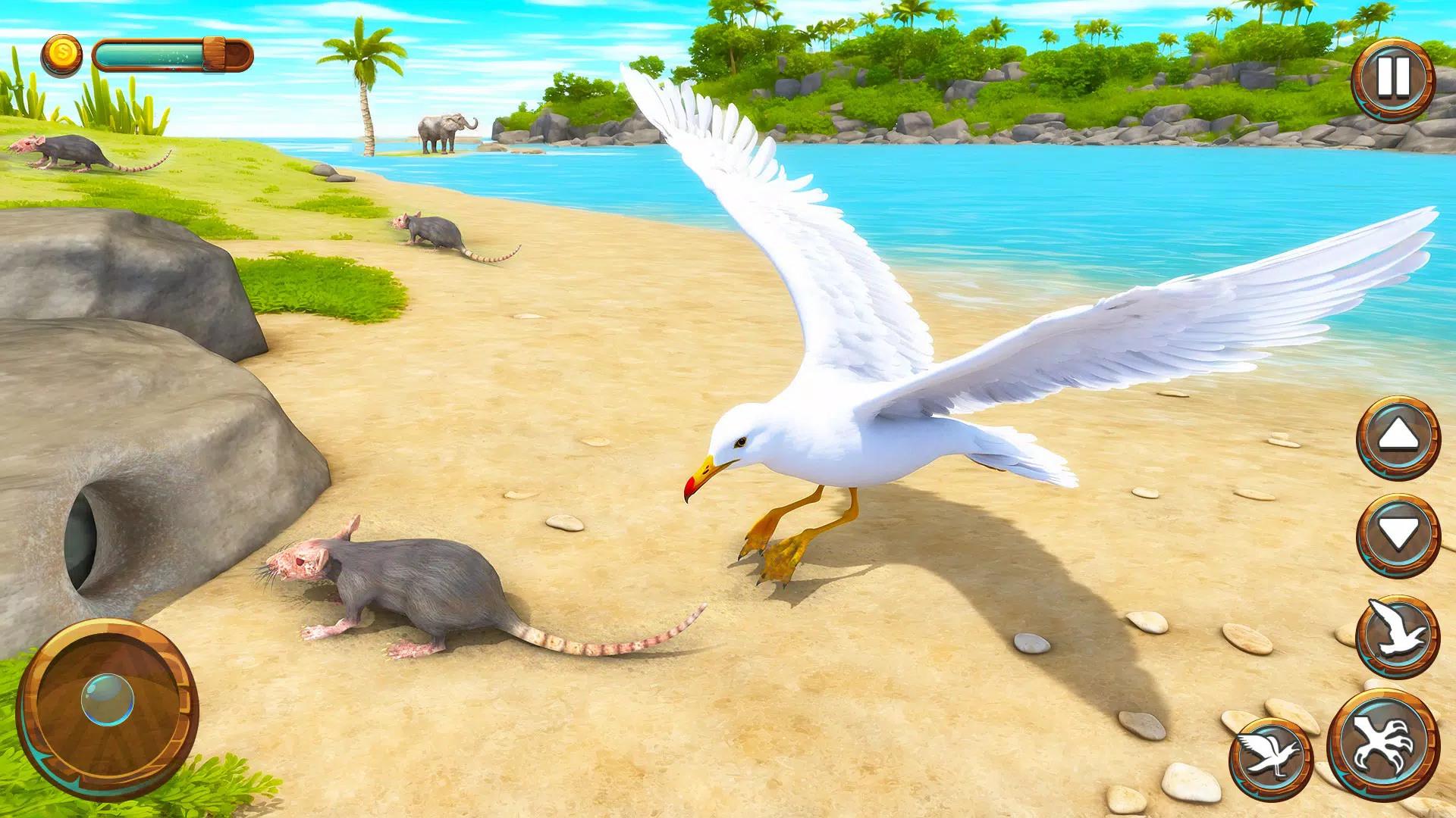 Seagull Bird Life Simulator Capture d'écran 1