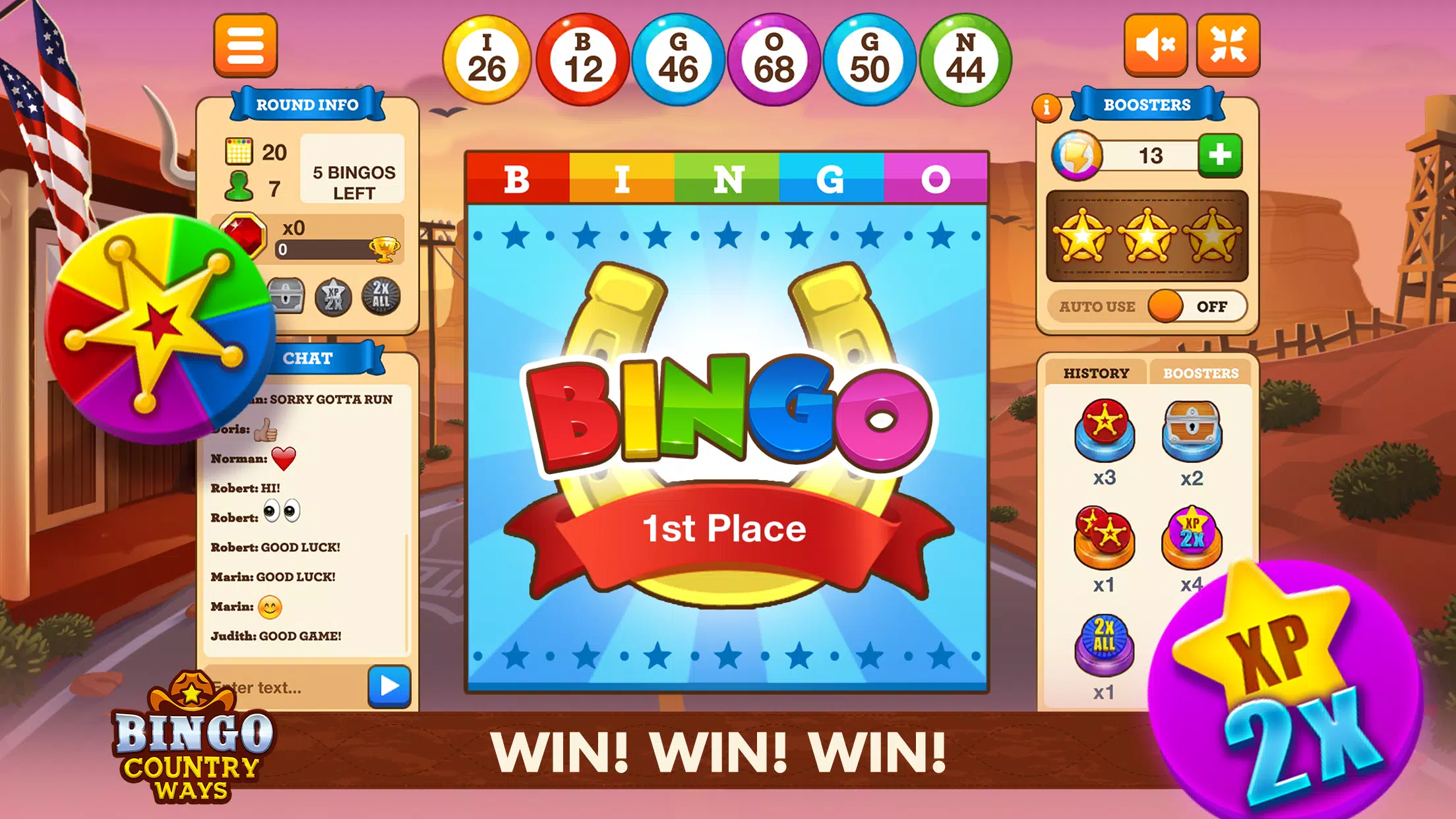 Bingo Country Ways Captura de pantalla 2