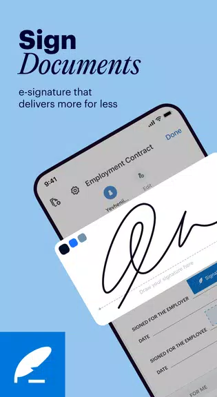 signNow: Sign & Fill PDF Docs Ekran Görüntüsü 0