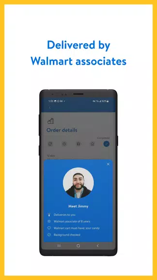 Walmart InHome Delivery Tangkapan skrin 1