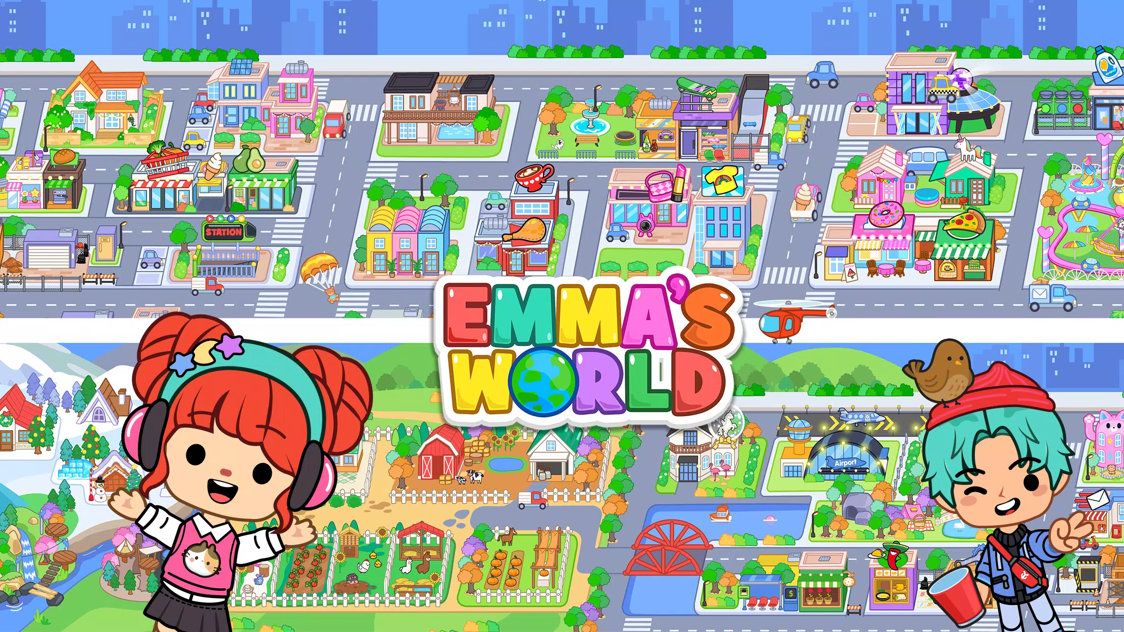 Emma’s World - Town & Family 스크린샷 1
