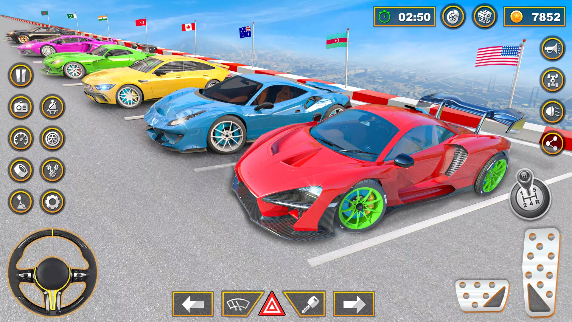 Crazy Car Stunt Captura de tela 3