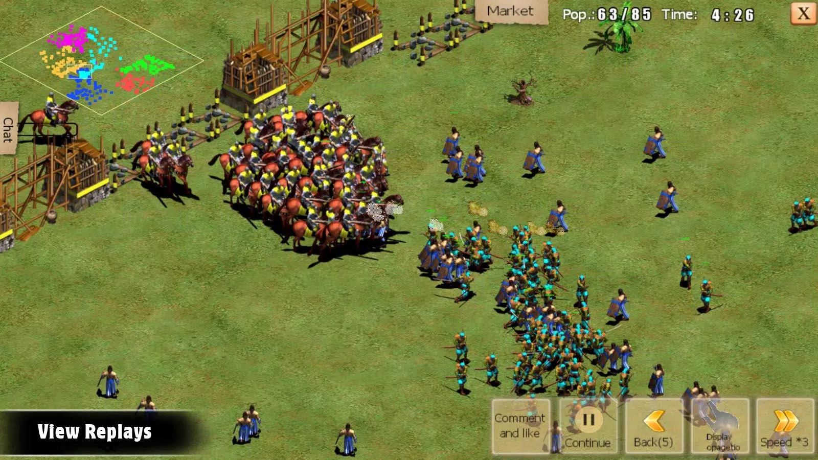 War of Empire Conquest：3v3 Zrzut ekranu 3
