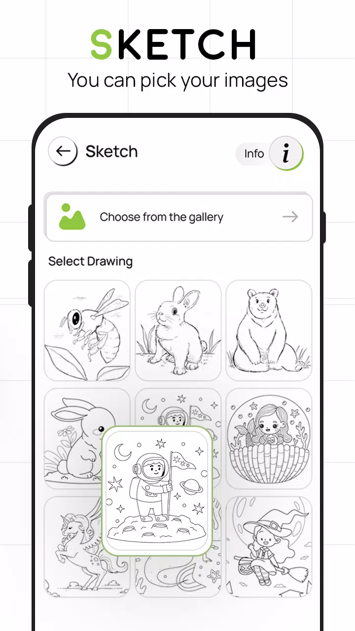 AR Draw Sketch: Trace & Sketch应用截图第3张