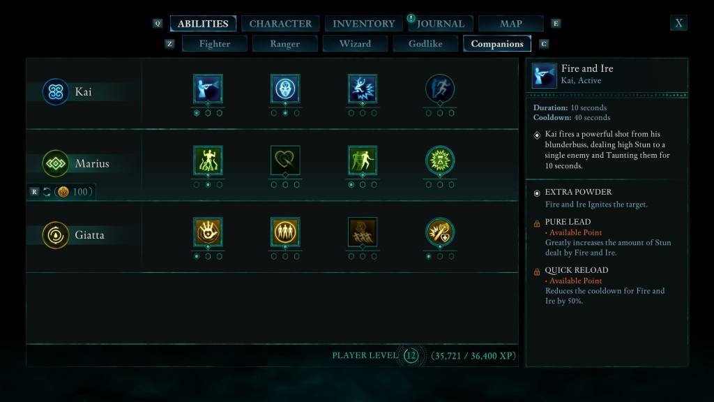 Image: Avowed Companion Screenshot