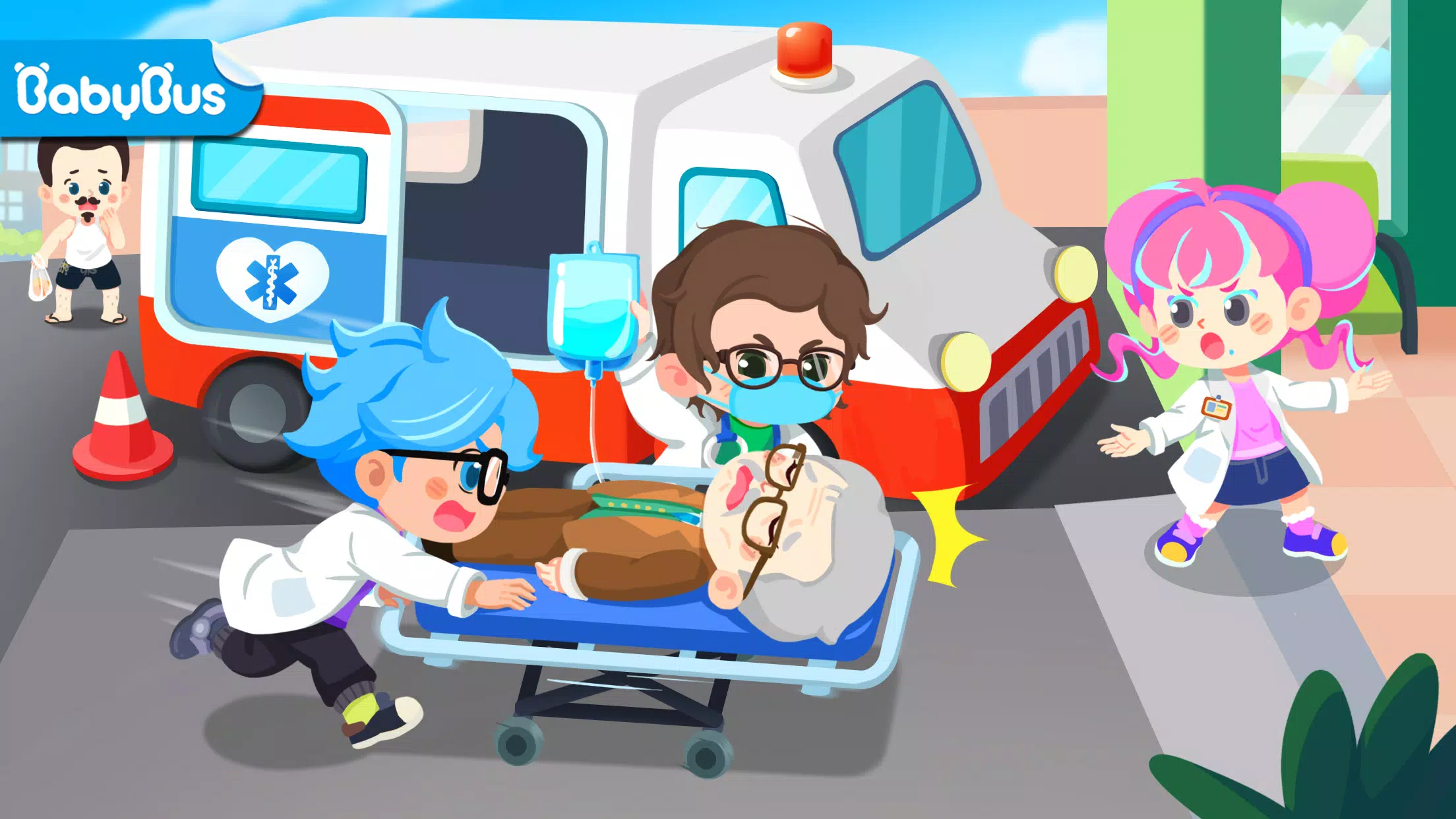 Little Panda’s Town: Hospital Captura de pantalla 0