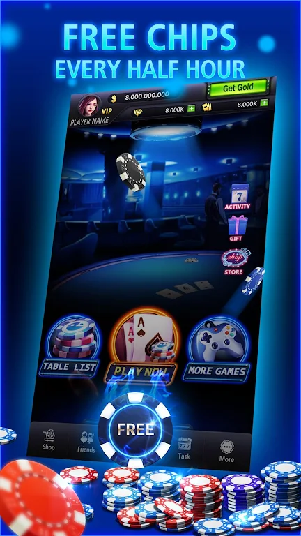 Pocket Poker: Texas Hold’em! Скриншот 0
