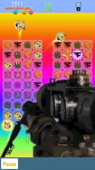 Meme Crush - MLG Kush edition スクリーンショット 1