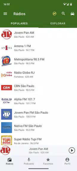 Rádio FM Brasil - FM Ao Vivo ဖန်သားပြင်ဓာတ်ပုံ 0