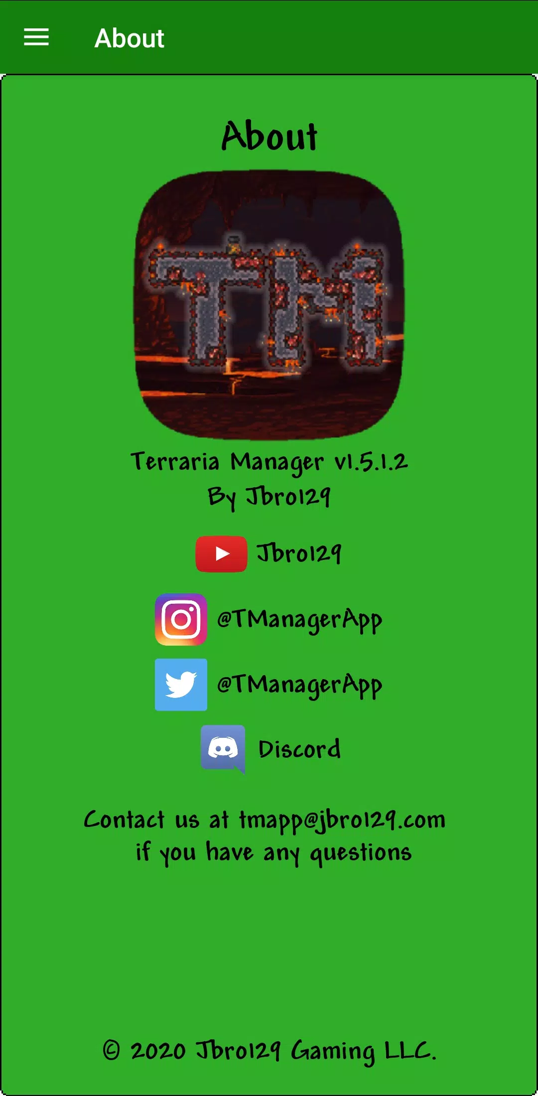 Terraria Manager Captura de pantalla 0