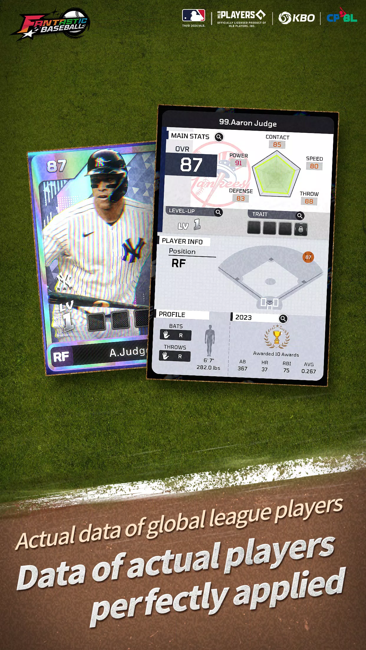 MLB Fantastic Baseball ဖန်သားပြင်ဓာတ်ပုံ 3