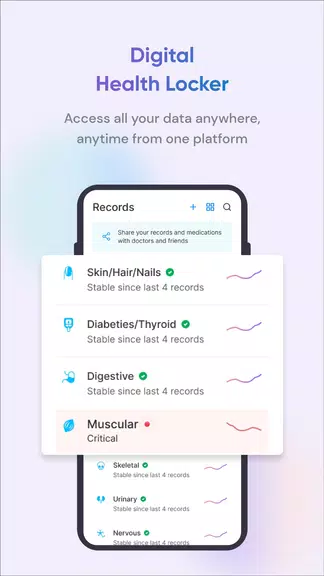 Health-e ABHA PHR Health Lockr স্ক্রিনশট 1