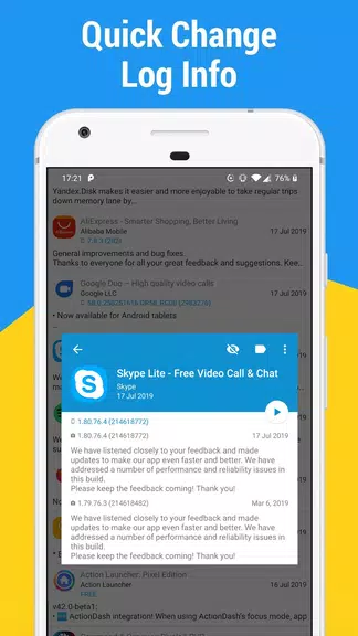 App Watcher: Check Update ภาพหน้าจอ 1