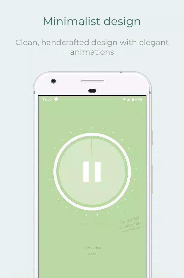 Pomodoro Timer Captura de pantalla 1