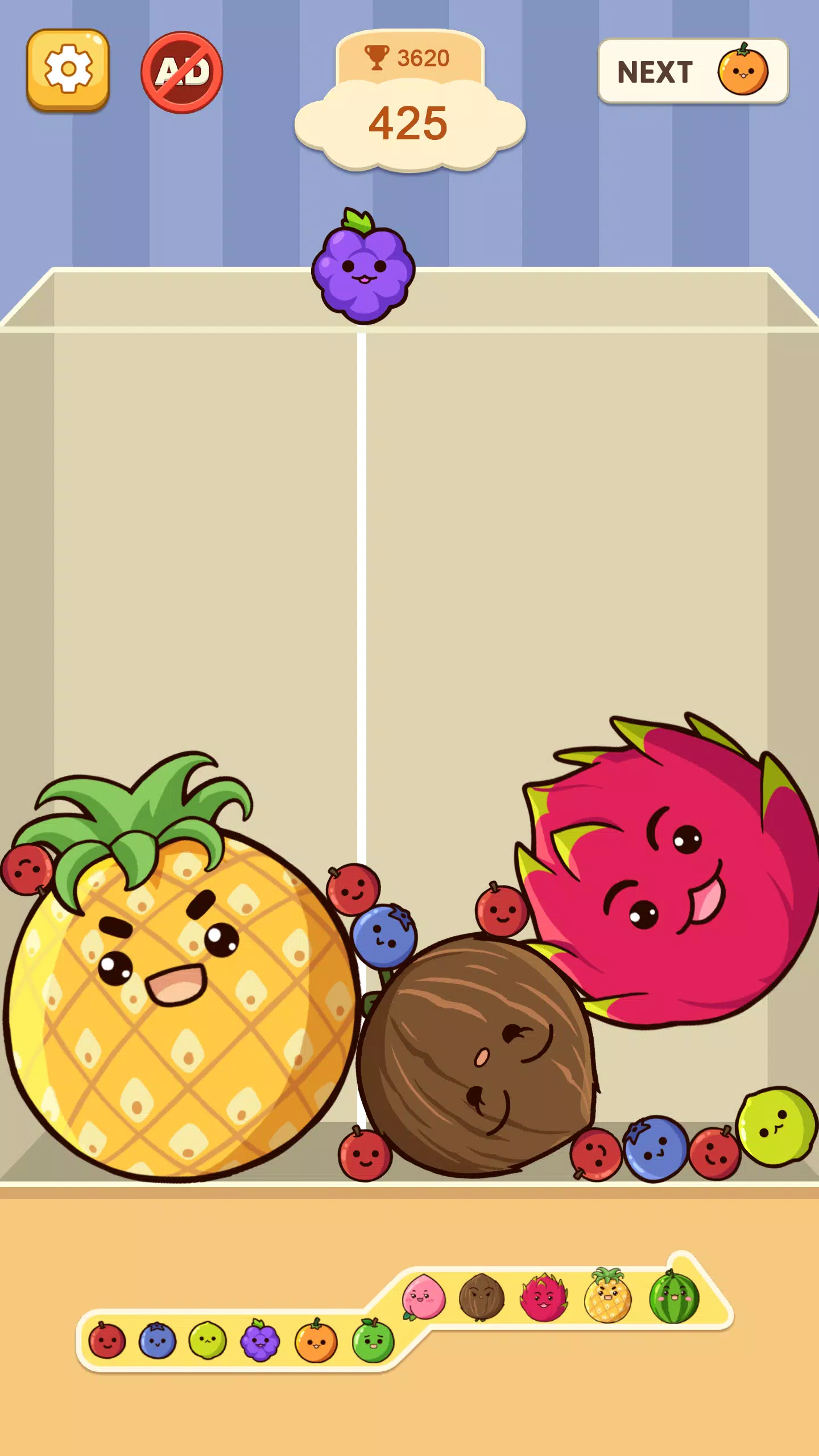 Fruit Merge: Juicy Drop Game Capture d'écran 1