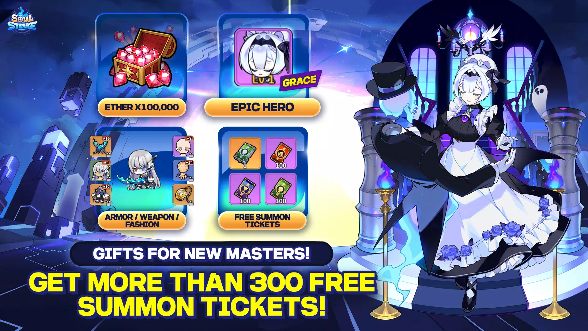 Soul Strike! Скриншот 3