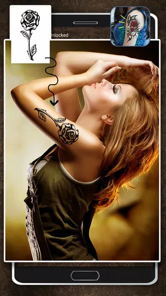 Schermata Tattoo For Photo 2