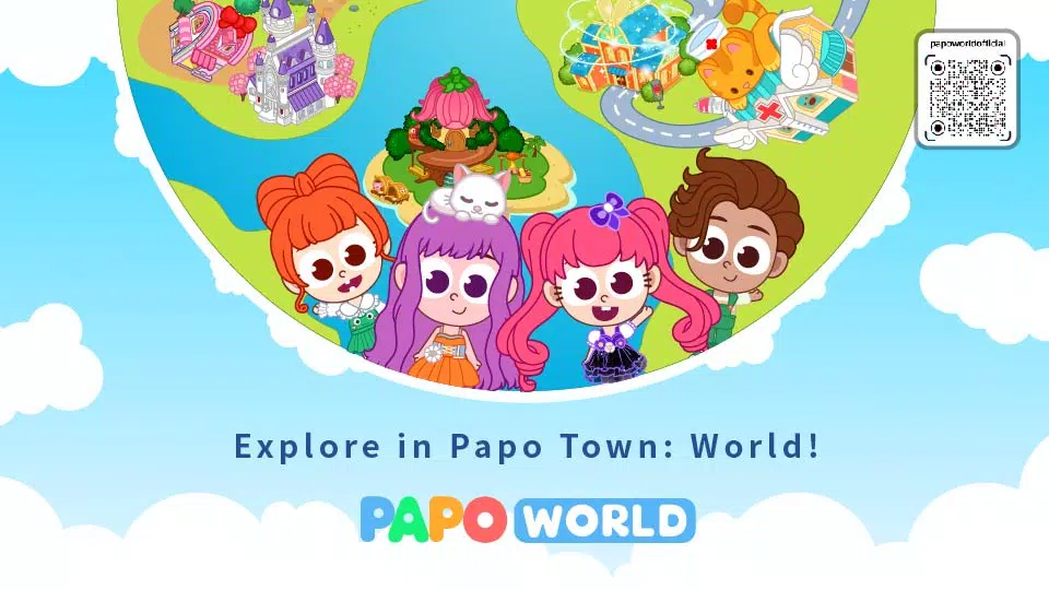 Papo Town: World Captura de pantalla 2