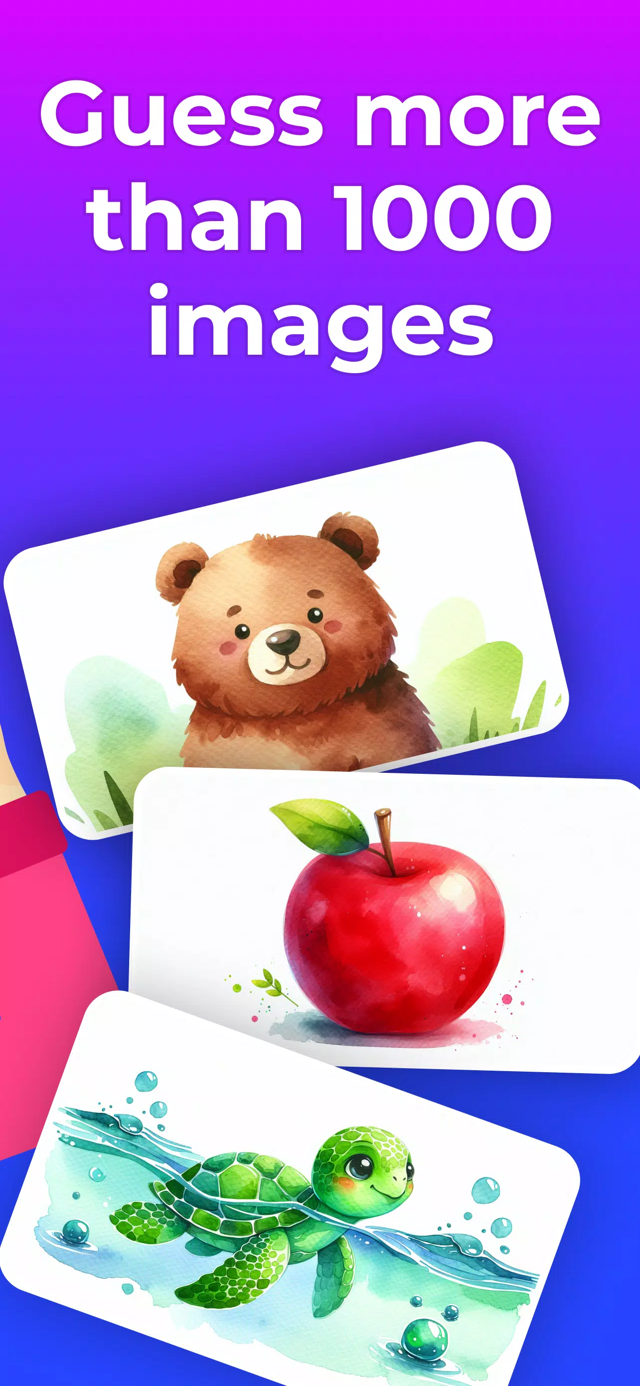 Guess Up Kinder: Bild Scharade Screenshot 1