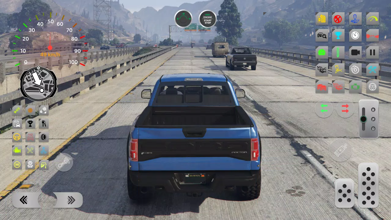 Raptor Off-road Car Parking Captura de pantalla 1