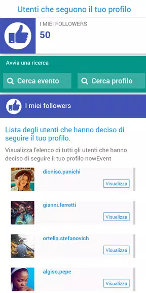 nowEvent - L’app a misura di evento স্ক্রিনশট 2