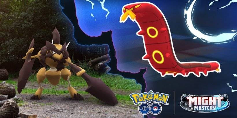 Sizzlipede Pokémon Go'nun Bug Out etkinliğinde çıkışları