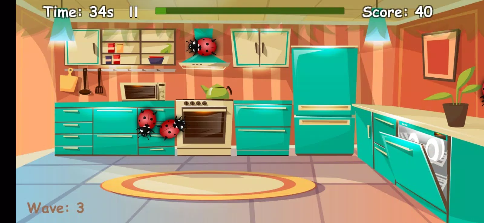 bug smash game Captura de pantalla 2