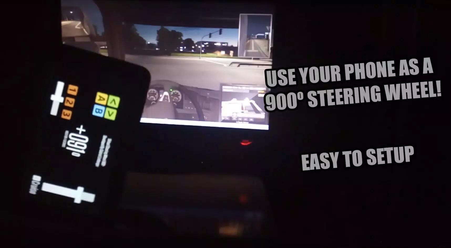 Steering Wheel for Pc 900º スクリーンショット 3