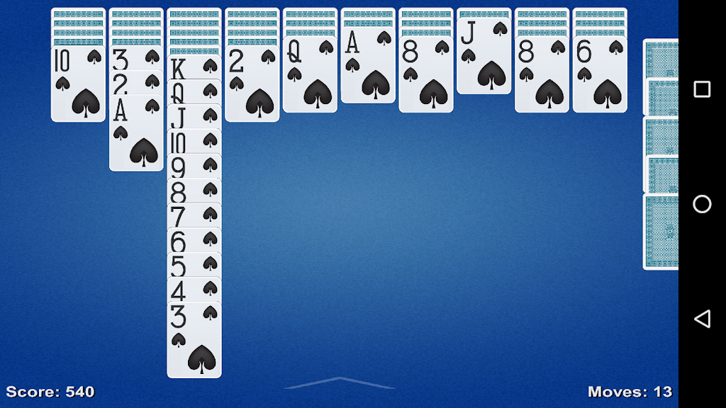 Spider Solitaire Game應用截圖第1張