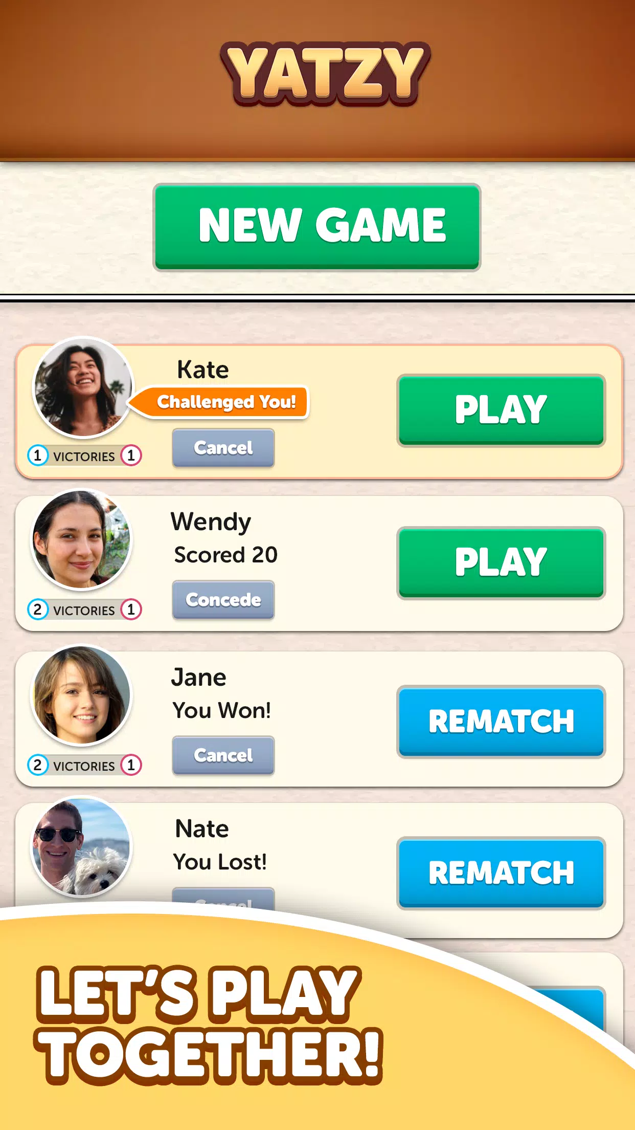 Word Yatzy - Fun Word Puzzler ဖန်သားပြင်ဓာတ်ပုံ 3