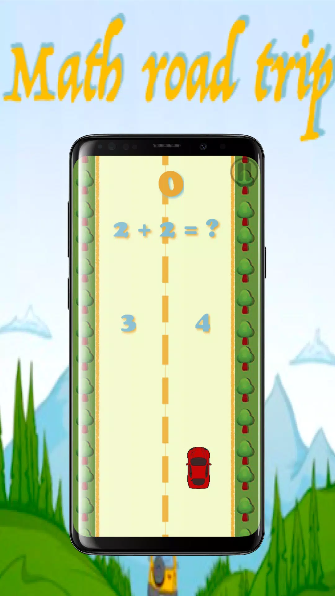 Speed Math Game 4 Kids Captura de tela 0