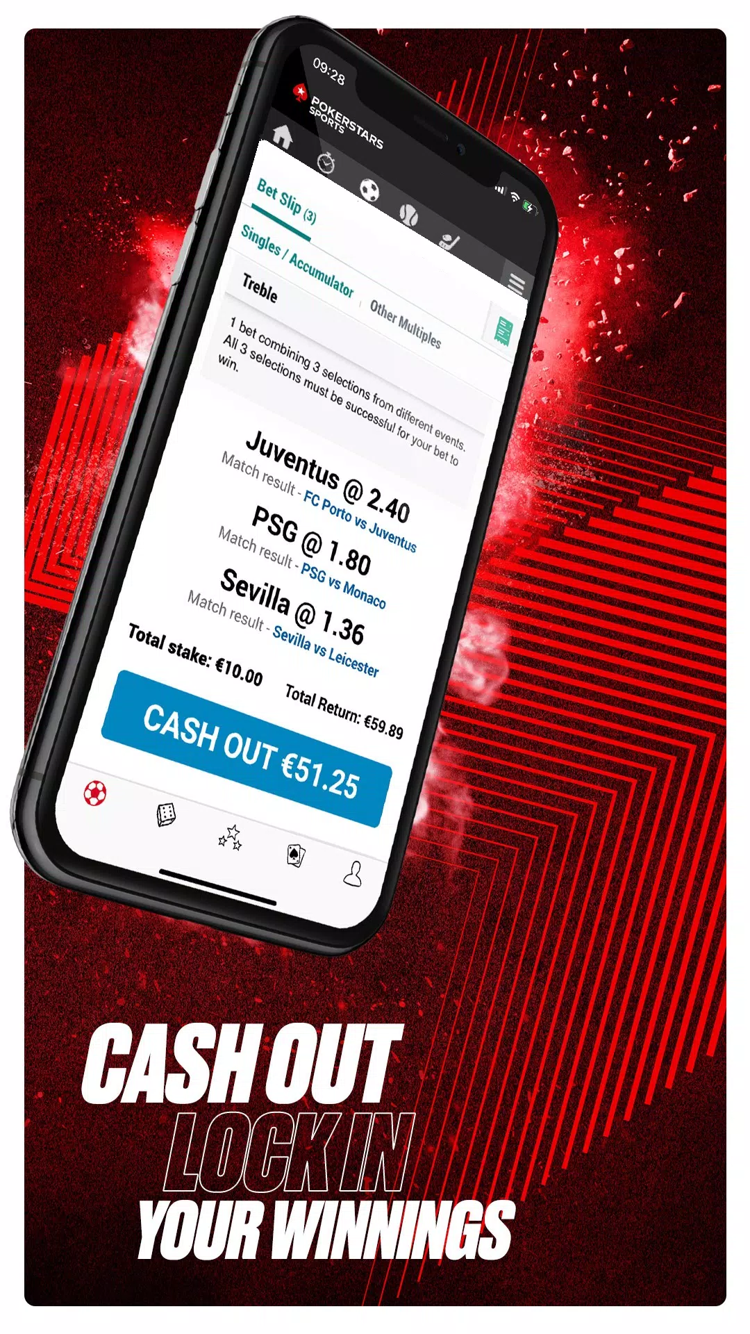 PokerStars Sports Betting EU ဖန်သားပြင်ဓာတ်ပုံ 2