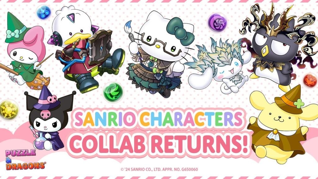 Sanrio-Kooperation erobert Puzzle & Dragons.