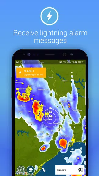 Lightning Alarm Weatherplaza应用截图第1张
