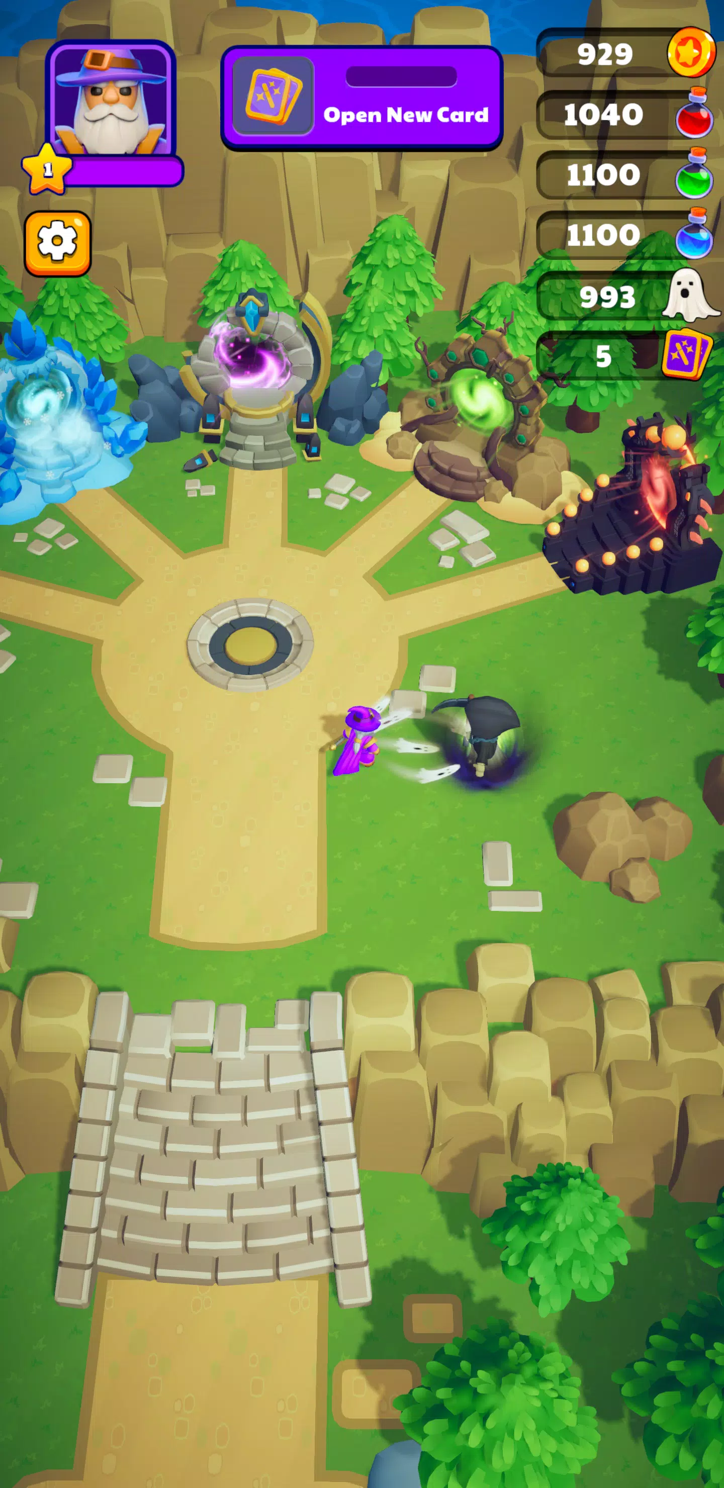 Wizard Survivor: Spooky Mage Capture d'écran 3