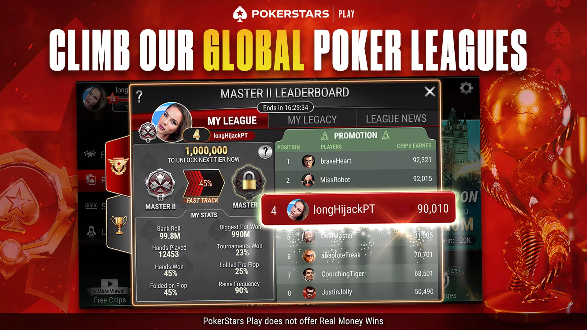 PokerStars Play Captura de tela 1