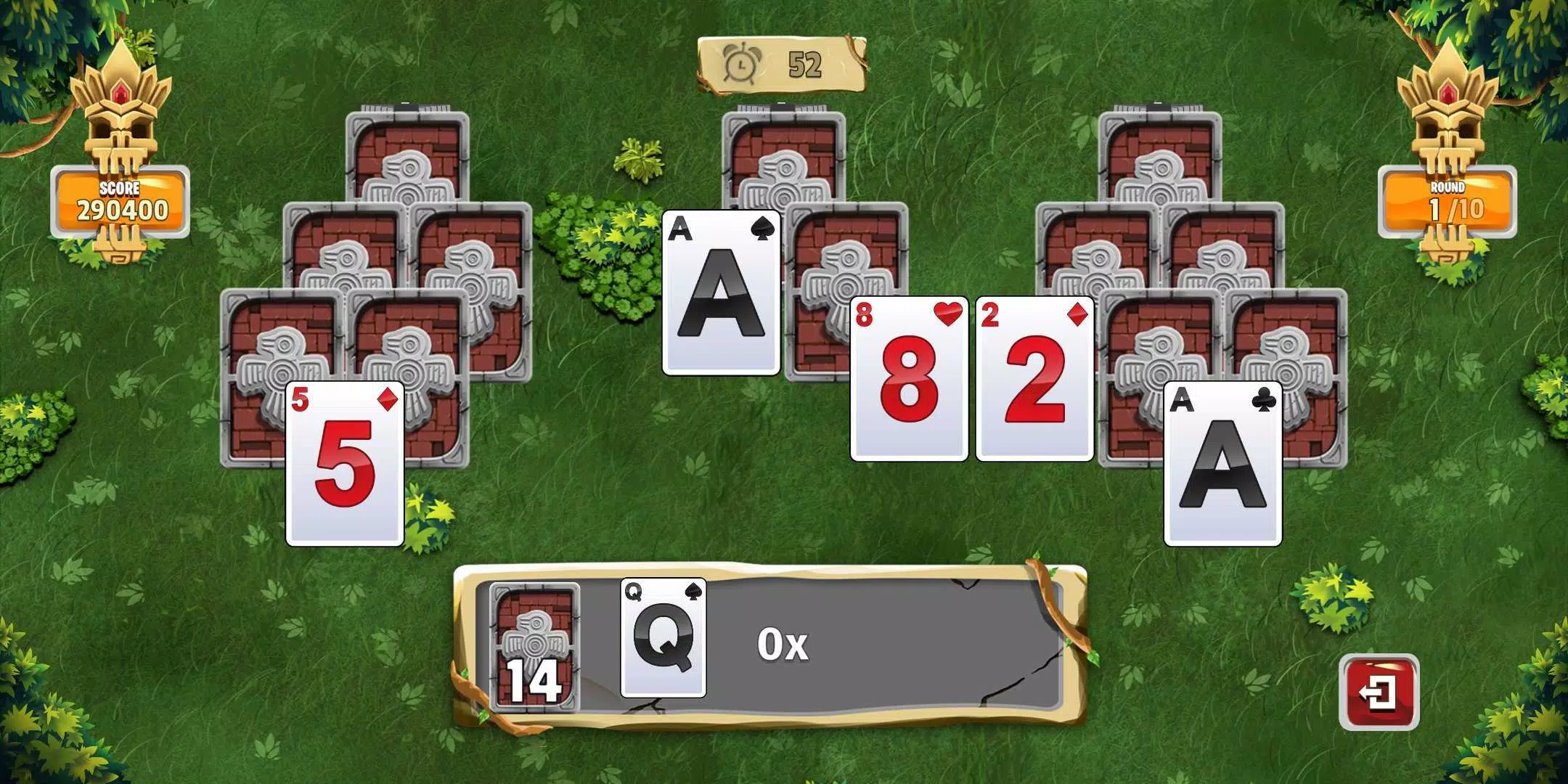 Three Magic Towers Solitaire Captura de pantalla 3