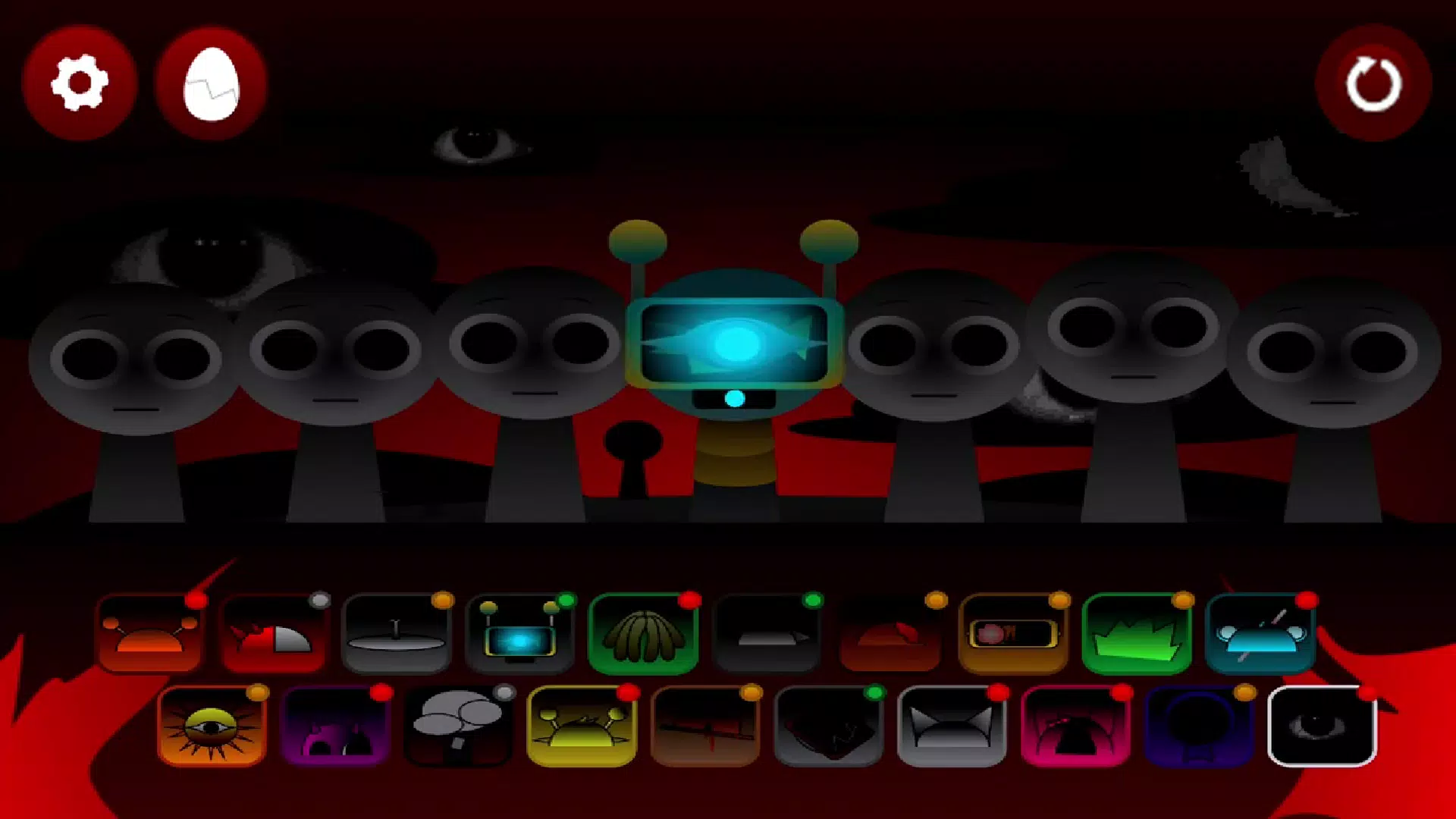 Sprunki Game Wenda Horror Mod Schermafbeelding 2